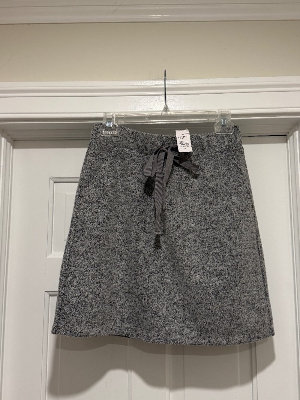 NWT LOFT Grey Sweater Skirt - NEW!!